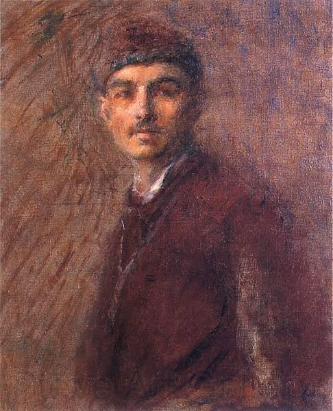 Wladyslaw Podkowinski Self-portrait France oil painting art